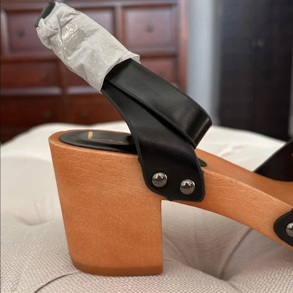 LULUS black ankle strap platform sandals - Picture 6 of 12